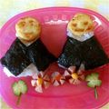 しんぴな's cooksnap of when they made アンパンマンポテトでおひな様！.