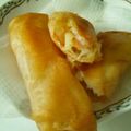 chic_tac's cooksnap of when they made 簡単！キャベツとハムとチーズの春巻き.
