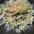 TeaChan214's cooksnap of when they made もやしと水菜のツナマヨぽんサラダ.