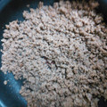 glacier's cooksnap of when they made すき焼きのたれで豚そぼろ.