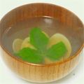 みるくだんご's cooksnap of when they made はまぐりのお吸物椀.