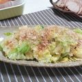 ｸﾏﾘｴ's cooksnap of when they made キャベツのマヨわさびごま風味和え.