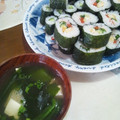 なっちゃん＊♪'s cooksnap of when they made ばぁばの巻き寿司♡.