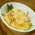 ふるびあ's cooksnap of when they made アスパラと海老のグラタン♪.