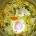 おむこさん's cooksnap of when they made 土鍋で簡単♪味噌煮込みうどん.+ﾟ☆.