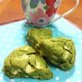 らぶすうぃーつ♡'s cooksnap of when they made 美味しい＊抹茶スコーン.