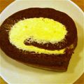 sae816's cooksnap of when they made ココアシフォンロールケーキ.