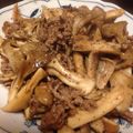 ドロシーの姉's cooksnap of when they made オイっ酢！牛ときのこのオイバルサミコ炒め.