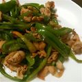 るびんママ's cooksnap of when they made 【冷蔵庫掃除】チンジャオロース的炒めもの.