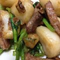 fu57579's cooksnap of when they made かぶと豚バラ焦がし醤油.
