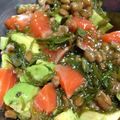 mmMiho1128's cooksnap of when they made 食欲増進★海鮮入りﾈﾊﾞﾈﾊﾞ丼★.