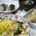 ばじまま's cooksnap of when they made 市販品に一手間プラスで*菜の花ちらし*.