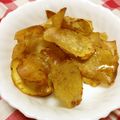 またごつし's cooksnap of when they made うまっ！Σ（ﾟдﾟ）さつまいもチップス♪.