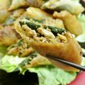 どんぴんたん's cooksnap of when they made 冷蔵庫にあるもので、春巻き！.