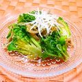 mako♡ばぁ's cooksnap of when they made プチヴェールと搾菜のナムル.