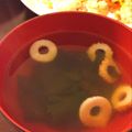 mii☆22's cooksnap of when they made わかめや海苔で！海藻のお吸い物♪.