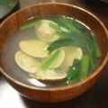 イロピリン's cooksnap of when they made ゆずの香りで上品☆ハマグリのお吸い物☆.