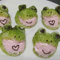 ボルボックス's cooksnap of when they made カエルのクリームパン.