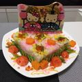 まっつん☆'s cooksnap of when they made ひな祭り キティーちゃんちらし寿司.