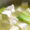 羅守璃～lazuli's cooksnap of when they made タラと長ネギの簡単豆腐鍋.