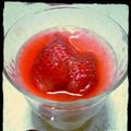 framingooo's cooksnap of when they made ひな祭り❀ダイエットに苺の簡単豆腐プリン.