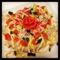 ◎ともちぃ◎'s cooksnap of when they made ひなまつり☆簡単豪華ちらし寿司ケーキ♪.