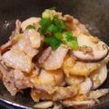 cralie's cooksnap of when they made 長いもと豚バラのスタミナみそ炒め.