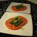大魔女's cooksnap of when they made 韓国風♪トマトカナッペ☆.