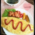 ★舞子はん★'s cooksnap of when they made ゆうくんの♡オムライス♡.