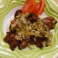 せつみか's cooksnap of when they made 竜田揚げを黒酢の効いたねぎダレで！！.