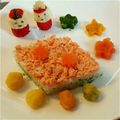 さちこ0211's cooksnap of when they made 赤ちゃんパクパク♪さつま芋ソフト雛あられ.