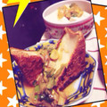 まっちゃぷりん♪'s cooksnap of when they made 白ネギ一本分！万能タレ★油淋鶏風☆.