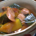 twin-twin's cooksnap of when they made かぼちゃとベーコンのしょうゆ煮.