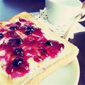 hitomi＊＊'s cooksnap of when they made クリチージャム＆キャラメルのトースト♪.