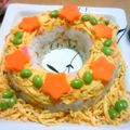ゆいちん5's cooksnap of when they made ひな祭りちらしずし.