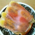 梅宮紀香's cooksnap of when they made 甘い？しょっぱい？生ハムバナナトースト.