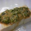 くまんぼう's cooksnap of when they made ルッコラソースの冷奴.