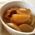 reiko69's cooksnap of when they made 蕪と鶏肉の煮物.