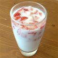 みーちゃんx's cooksnap of when they made いちごみるく☆.