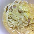 0kerokero0's cooksnap of when they made 温かい卵とじそうめん.
