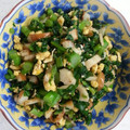 なぁると's cooksnap of when they made いりたまごとちくわのごま和え.