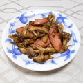 ＠迷子＠'s cooksnap of when they made 5分完成◎舞茸とギョニソのオイスター炒め.