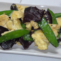 せなぷーママ's cooksnap of when they made 絹さや・キクラゲ・卵のさっぱり炒め.