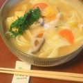 椿姫子's cooksnap of when they made あったまる♡わが家のほうとう.