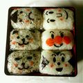 92x91's cooksnap of when they made ﾃﾞｺ弁♥ｱﾝﾊﾟﾝﾏﾝｷｬﾗお稲荷さん.