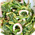 碧ぃ苺's cooksnap of when they made 簡単☆イカとほうれん草の味噌マヨサラダ.