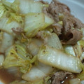 まめさん＊'s cooksnap of when they made 白菜と豚肉のマスタード炒め.