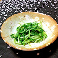 パフェ☆'s cooksnap of when they made 水菜のからし和え☆.