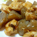 ゆっち24's cooksnap of when they made 美味しく低カロリー♪鶏と蒟蒻の照り焼き☆.