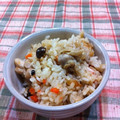 あやいず's cooksnap of when they made 鶏肉ときのこの炊き込みご飯.